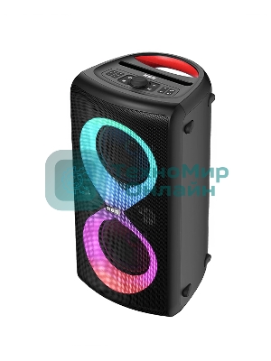 Портативная колонка MEG SPA130BL, 130Вт, Bluetooth 5.3, время работы до 12ч, черная