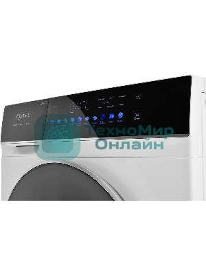 Стиральная машина Zugel ZWDF107121I белый, загрузка фронтальная 10 кг, 1200 об/мин, класс A+++