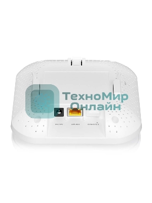 Точка доступа Zyxel NebulaFlex NWA50AX PRO, WiFi 6, 802.11a/b/g/n/ac/ax (2,4 и 5 ГГц), MU-MIMO, антенны 3x3, до 575+2400 Мбит/с, 1xLAN 2.5GE, PoE, без поддержки Captive portal и WPA-Enterprise, защита от 4G/5G, БП в комплекте