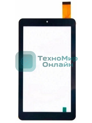 Сенсорное стекло (тачскрин) VTCP070B23-FPC-4.0, черное