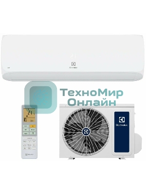 Кондиционер сплит-система Electrolux Loft EACS-12HAL/N8 12000 BTU, 30 м², 28 дБ, охлаждение, обогрев, белый