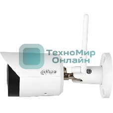 Камера видеонаблюдения IP Dahua DH-IPC-HFW1430DSP-SAW-0360B Wi-Fi 2.8-3.6мм цв. корп.:белый/черный