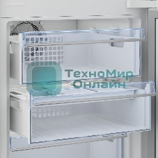 Встраиваемый холодильник Beko BCNA306E3S белый, 2 камеры, 215/69 л., морозилка снизу, No Frost