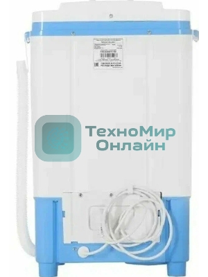 Стиральная машина Renova WS-30T/ЕТ белая, загрузка вертикальная 3кг, класс: D