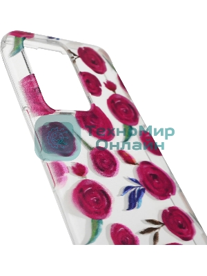 Чехол (клип-кейс) Gresso Air, для Realme 8, прозрачный/рисунок gr17aaae9413