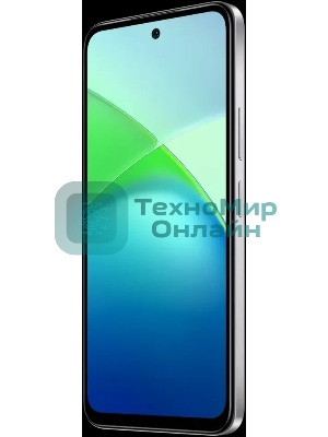 Смартфон Infinix SMART 10 4/128Gb серебристый