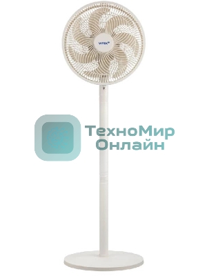 Вентилятор напольный Vitek VSF-1270 40Вт скоростей:3 бежевый