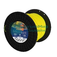 Леска PATRIOT Roundline D 3,0 мм L 400 м (круглая, желтая) 300-400-1