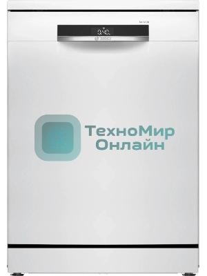 Посудомоечная машина Bosch Serie 6 SMS6EMW38Q, белый, 60 см, 13 компл., 46 дБ, класс А