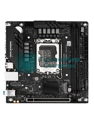 Материнская плата Maxsun MS-Challenger H610ITX 2LAN V3, LGA 1700, Intel H610, 2xDDR4, 4xSATA, 1xM.2, 1xPCI-E 4.0 x16, 2xHDMI, 1xDisplayPort, 1x 2.5Gb LAN, 2xUSB 3.2 Gen 1, 3xUSB 2.0, 3x3.5 мм, 5.1, Mini-ITX