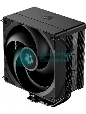 Кулер для процессора ID-COOLING SE-214-XT V2 черный LGA1851/1700/1200/115X/AM5/AM4 (16шт/кор, TDP 200W, PWM, 4 тепл.трубки прямого контакта, FAN 120мм) RET