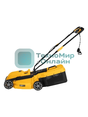 Газонокосилка электрическая Denzel GMC-1200, шир., 32 см, 1200 Вт, 3 уров., травосб. 30 л