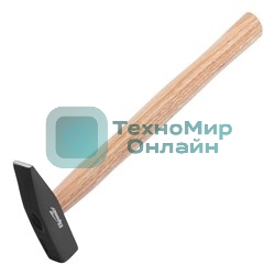 Молоток слесарный Sparta 102065 300 г, квадратный боек, деревянная рукоятка