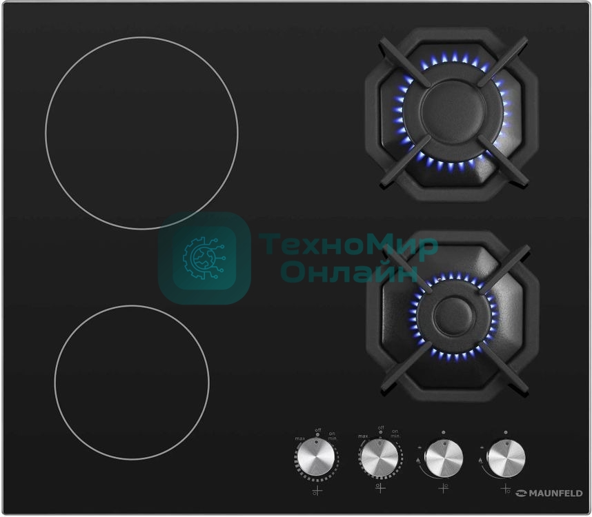 Комбинированная варочная панель Maunfeld EEHG.642VC.2CB/KG