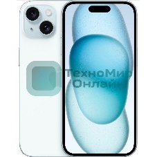 Смартфон Apple iPhone 15, 6/128Gb, голубой