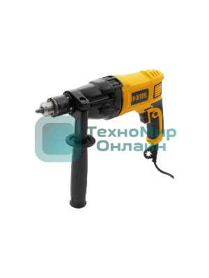 Дрель ударная Denzel ID-1050-2 1050Вт 0-3000/0-1100 об/мин 0-48000/0-17600 уд/мин 2 скор 26312