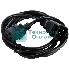 Шнур питания NTSS NTSS-PC19202 C19-C20 проводник.:3x1.5мм2 3м 220/250В 16А черный