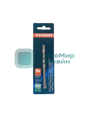 Сверло EDGE by PATRIOT по бетону 6*100 мм, 1 шт в блистере