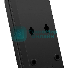 Удлинитель с сетевым фильтром 6х1.8 м с заземл. 10А IP20 BU-SP1.8 USB 2A CCA 3х0.75 2USB черный BURO 992310