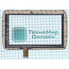 Сенсорное стекло (тачскрин) RP-254A-7.0-FPC-01, черное