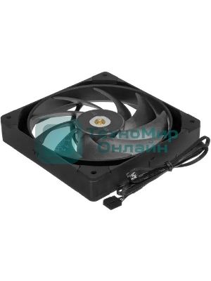 Вентилятор для корпуса Thermaltake TOUGHFAN 14 Pro черный, 140 мм, 2000 об/мин, 31.6 дБ, 4 pin