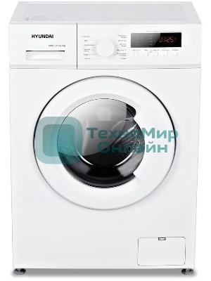 Стиральная машина Hyundai WME6003 белый, загр. фронтальная макс.: 6 кг 1000 об/мин класс: А++