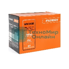 Лебедка ручная барабанная PATRIOT WH 540B, усилие - 540 кг, трос- 8 м