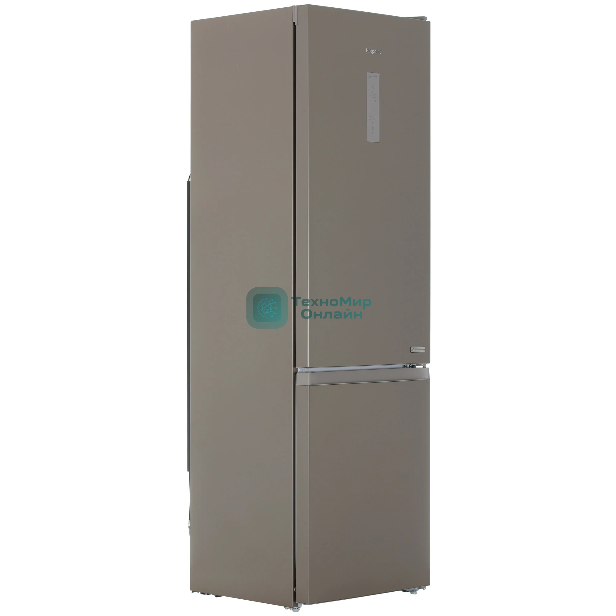 Холодильник Hotpoint HT 7201I BZ O3 бронзовый двухкамерный 239/83л морозилка снизу, No Frost