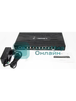 Маршрутизатор Ubiquiti ER-12-EU черный