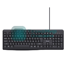 Клавиатура Filum FL-KB10 проводная, USB Type-A, чёрный