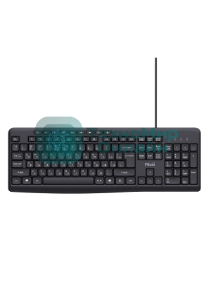 Клавиатура Filum FL-KB10 проводная, USB Type-A, чёрный