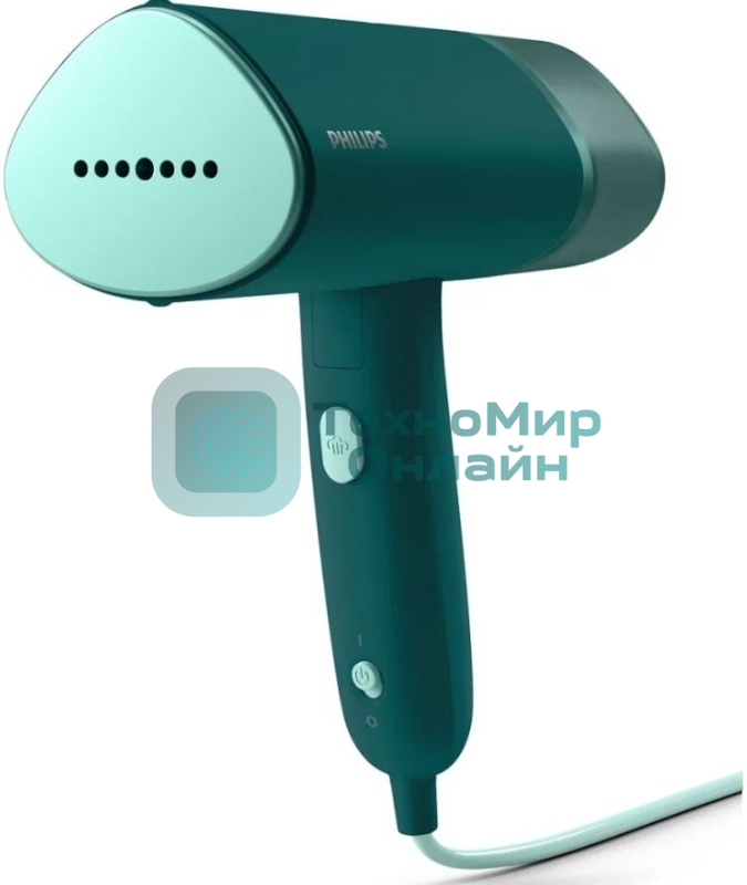 Отпариватель Philips STH3020/70 темно-зеленый, 1000 Вт, 20 г/мин, 120 мл