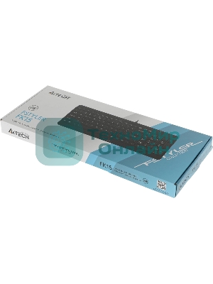 Клавиатура проводная A4Tech Fstyler FK15, USB, черный