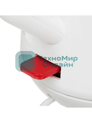 Электрочайник Bosch TWK1M121 белый, 1.7 л, 2400 Вт, скрытый нагревательный элемент