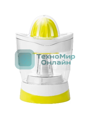Соковыжималка Starwind SJ 1121 белый/жёлтый, цитрусовая, 30 Вт, 700 мл, механическое