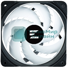 Вентилятор для корпуса Zalman ZM-AF120 ARGb черный, 120 мм, 2000 об/мин, 29.7 дБ, 4 pin