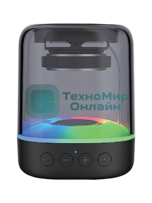 Акустическая система QUMO Plasma mini ВТ 0081 3 ВТ объемное звучание RGb