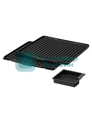 Гриль электрический BBK BEG2004 2000 Вт, черный/металлик