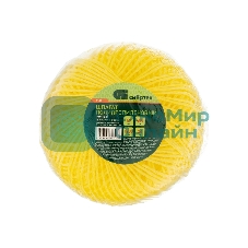 Шпагат полипропиленовый Сибртех 1200 текс, 1,7 мм, L400 м, желтый