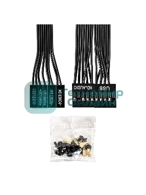 Компьютерный корпус Minitower ExeGate BAA-303M-UNS400 (mATX, БП UNS400 с вент. 12см, 2*USB, HD Audio, черный)