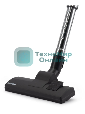 Пылесос Hyundai HYV-C2950 черный/красный, 380/2400 Вт, уборка сухая, пылесборник контейнер 3.5 л