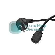 Шнур питания ЦМО С13-Schuko R-10-Cord-C13-S-1.8 (упак.1шт) 1.8м черный