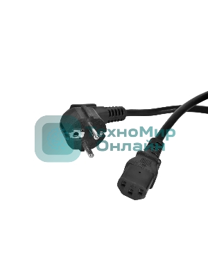 Шнур питания ЦМО С13-Schuko R-10-Cord-C13-S-1.8 (упак.1шт) 1.8м черный