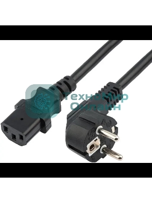 Шнур питания NTSS NTSS-PC13772 C13-Schuko проводник.:3x1мм2 1.8м 220В 10А черный