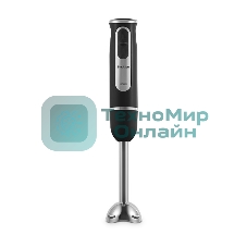 Блендер Blackton Bt HB1030SS черный, 1100 Вт, Регулировка скорости (кол-во): 2 скоростных режима, Тип управления (механический/электронный): Механический, Мерный стакан: Да, Объем мерного стакана, мл: 600 мл, Скорость работы в режиме 