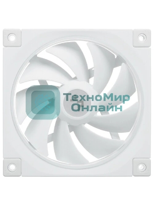 Вентилятор для корпуса Deepcool FL12 WH белый, 120 мм, 2150 об/мин, 32 дБ, 4 pin