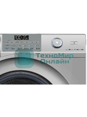 Стиральная машина Haier HW70-BP12959BSE серебристая, загрузка фронтальная 7кг, 1200 об/мин., класс: A+++
