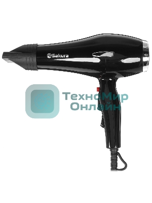 Фен Sakura SA-4038BK Professional черный, 2400 Вт