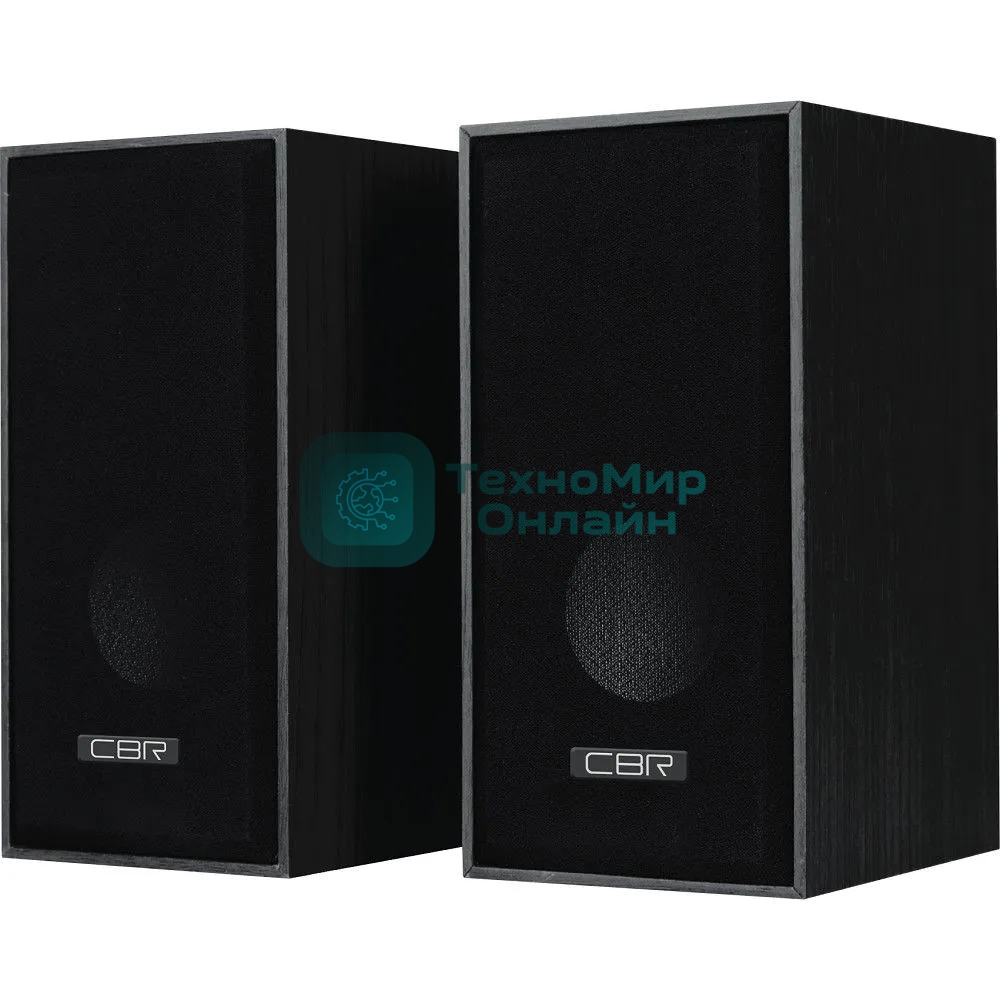 Акустическая система CBR CMS 700, 2.0, питание USB, 2х3 Вт (6 Вт RMS), материал корпуса MDF, 3.5 мм линейный стереовход, черный