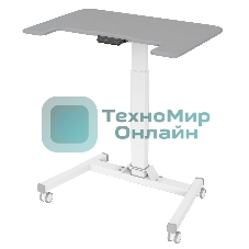 Стол для ноутбука Cactus VM-FDE101 столешница МДФ серый 80x60x123см (CS-FDE101WGY)